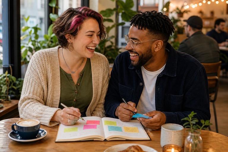 ADHD singles connecting through warm and clear dating