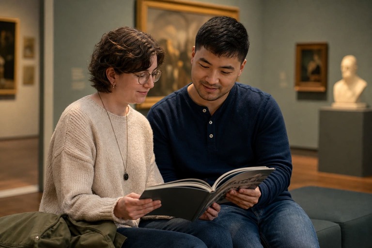 Autistic adults meeting in sensory-aware dating spaces